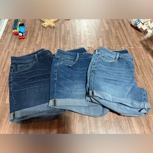 Women’s Sonoma Goods for Life Jean Shorts - Lot of 3